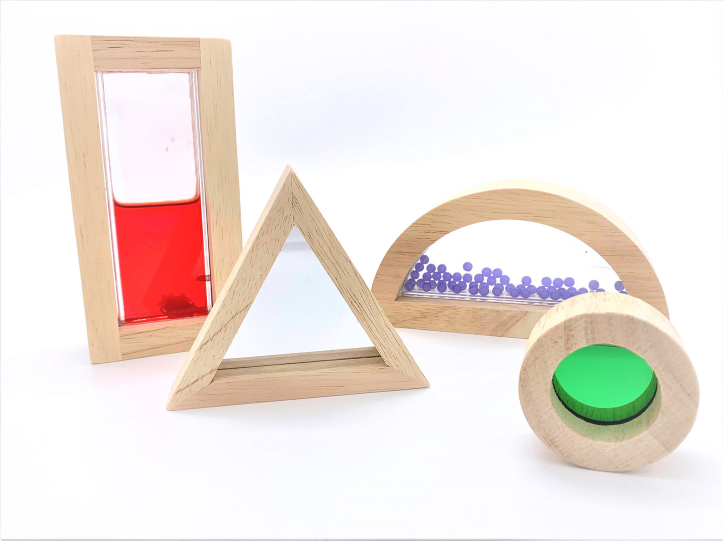 Sensory Baby Play Handmade Wooden Blocks Child Development Gift Christmas Baby