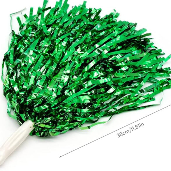 Sensory Metallic Pom Poms Baby Toddler Child Play Sensory Classroom UK Gold Silver Red