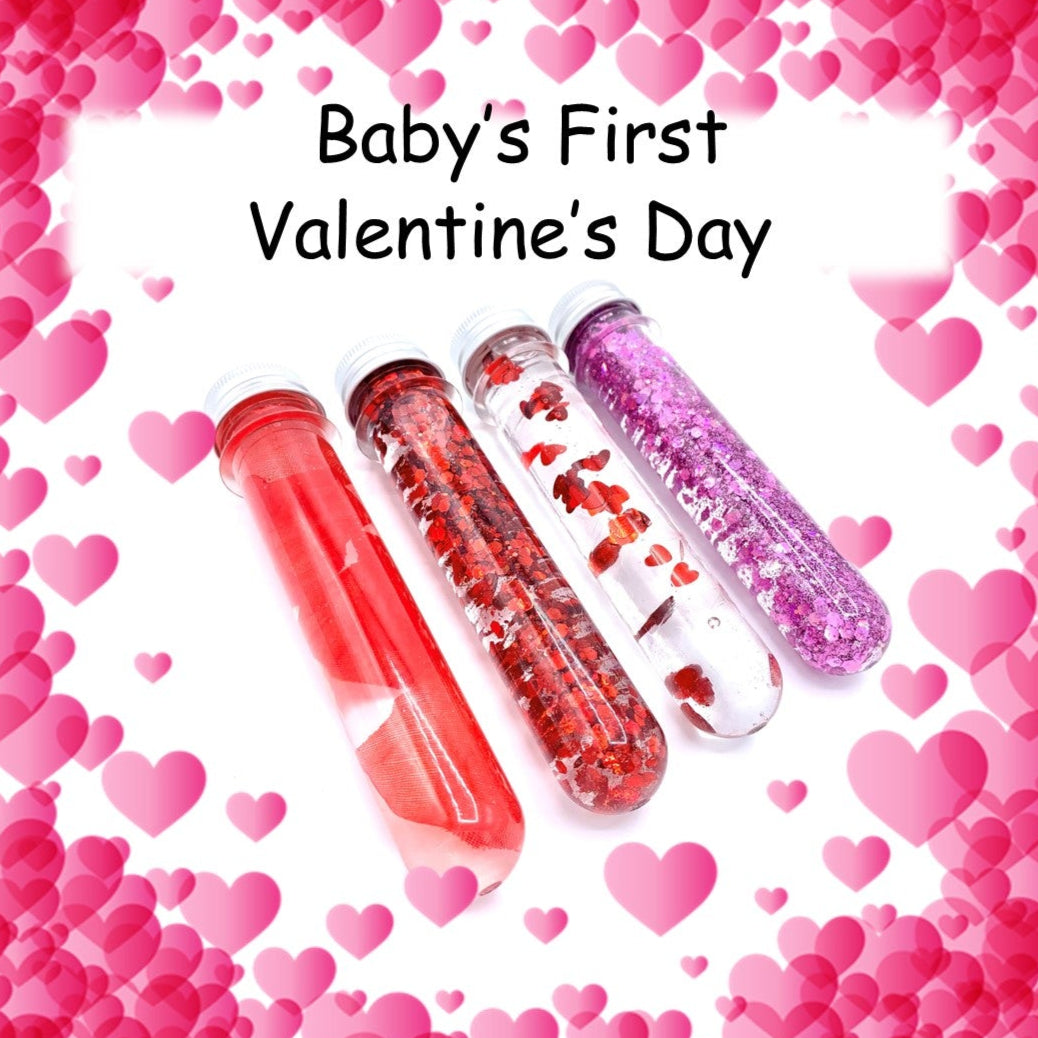 Baby's First Valentines Day Sensory Bottle The Sensory Classroom UK Gift