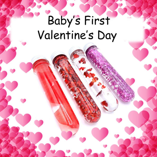 Baby's First Valentines Day Sensory Bottle The Sensory Classroom UK Gift