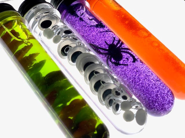 Sensory Halloween Handmade Bottles