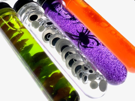 Sensory Halloween Handmade Bottles