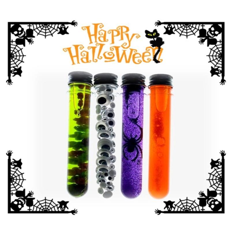 Sensory Halloween Handmade Bottles