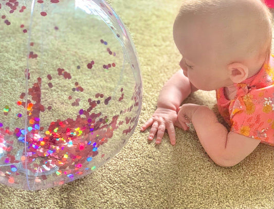 Air Light Sensory Confetti Ball  Child Development Play Gift Water Baby Toddler Education