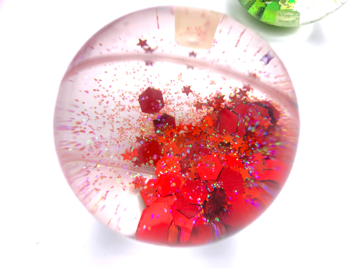 Sensory Glitter Ball Baby Child Development Play